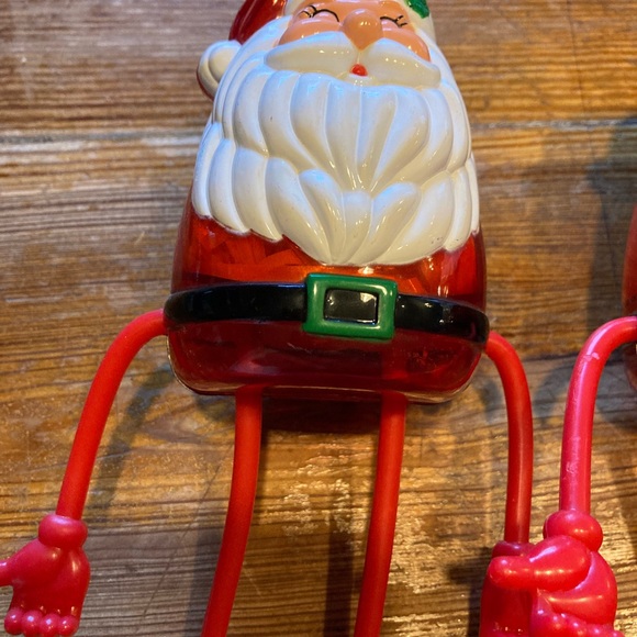 Five vintage Christmas opposable figurine candy holders - Picture 6 of 9